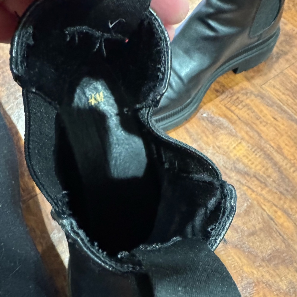H&M Black Ankle Boots - Picture 3 of 3